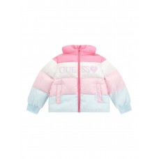 GUESS μπουφάν hooded παιδικό K5YL01WEGY0-F00V ροζ